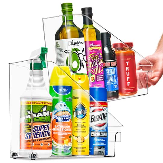 Sorbus Roll-Out Fridge Caddies, 2ct.